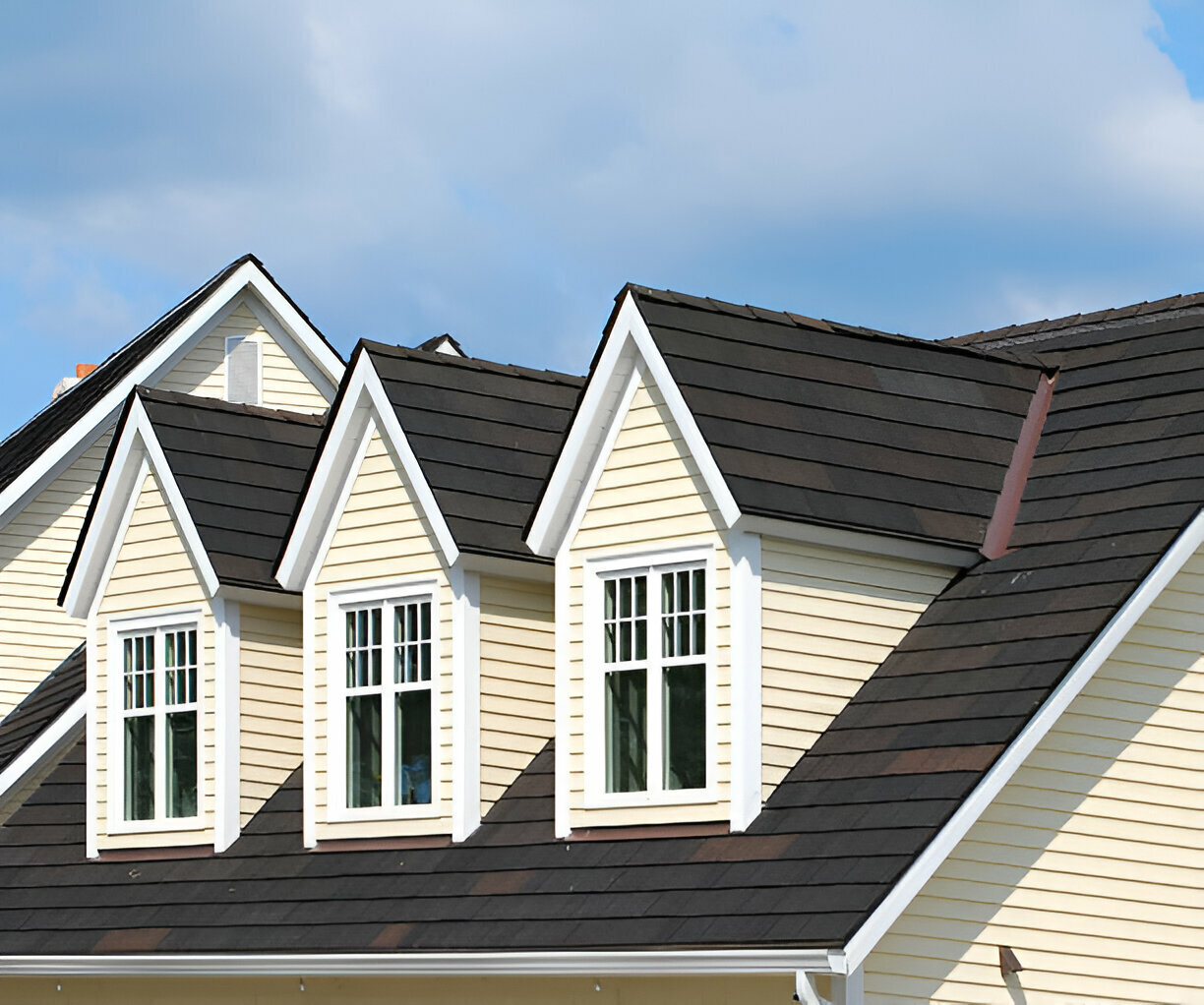 Shingle roof checked for Western New York storm damage