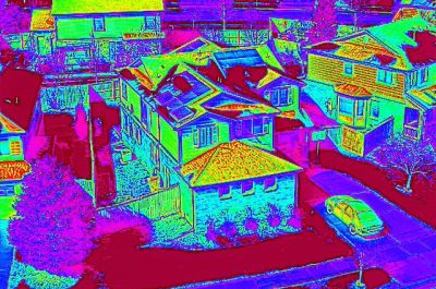Thermal drone roofing inspection Batavia, NY